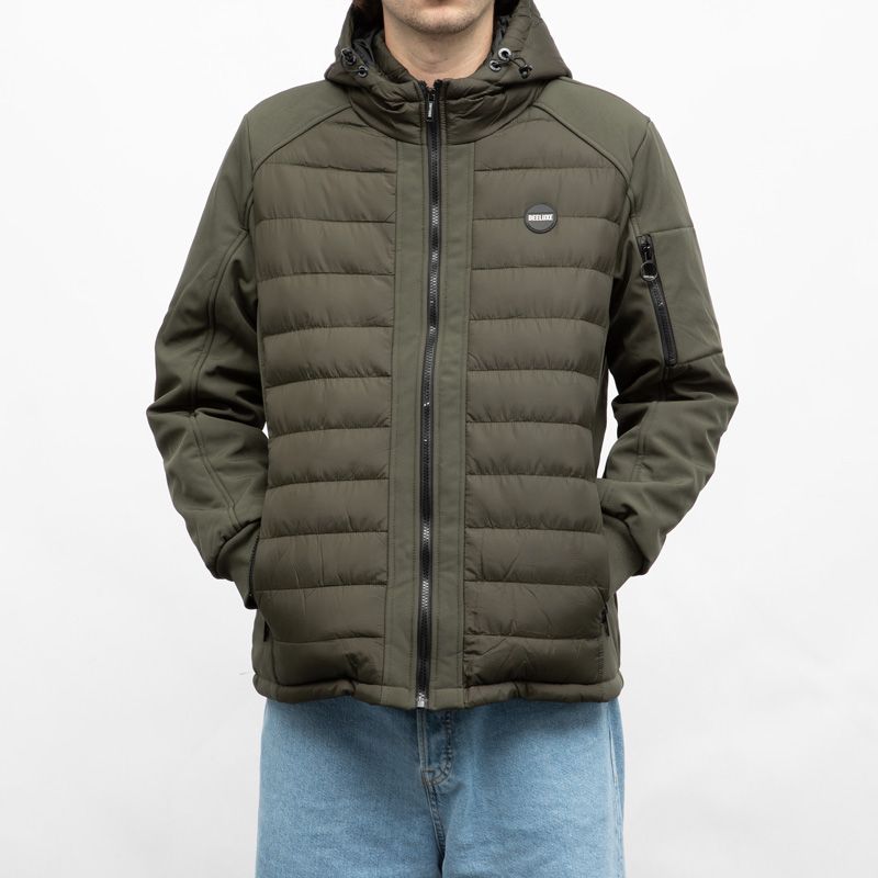 Doudoune sector dark khaki p6300m Homme DEELUXE 74