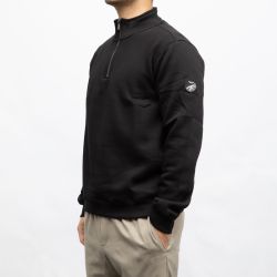 SWEAT ZIPPE DRUK BLACK 04V5001M