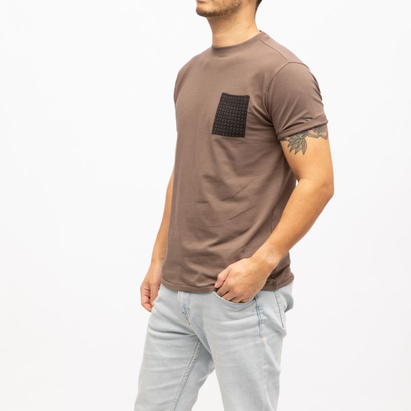 Tee shirt mc 04v1176m Homme DEELUXE 74