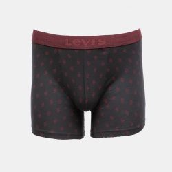 Lot 2 boxers red black brief 701235942002801 Homme LEVI'S