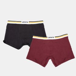 Boxer red/black logo brief org 701222843016801 Homme LEVI'S