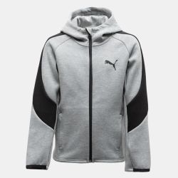 Veste a capuche black evostripe Enfant PUMA