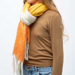 Echarpe vert 50 x 190cm man wh 252638 Femme MANOUKIAN