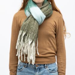 Echarpe vert 50 x 190cm man wh 252638 Femme MANOUKIAN