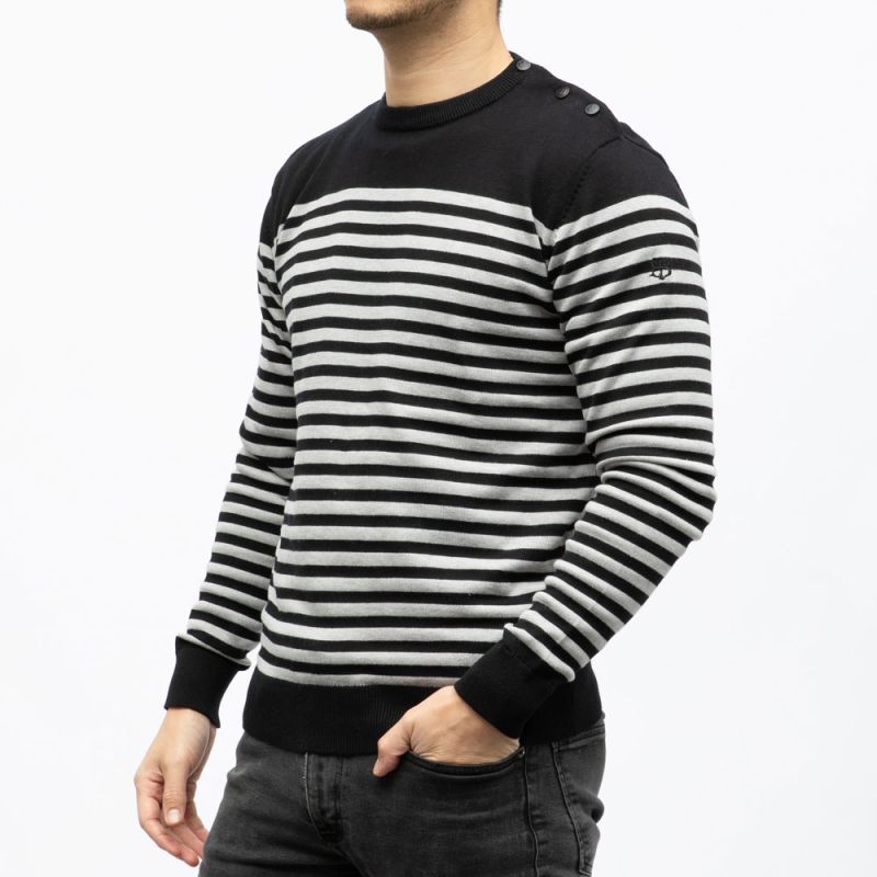 Pull marin classique 19465 Homme BILL TORNADE