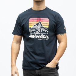 Tee shirt mc dark grey 14 monaco Homme HELVETICA