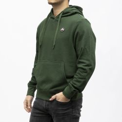 Sweat a capuche kaki 07 gaia Homme HELVETICA