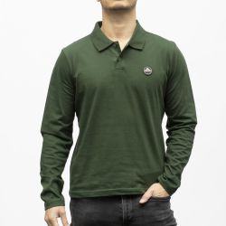 Polo ml kaki 15 gaia Homme HELVETICA