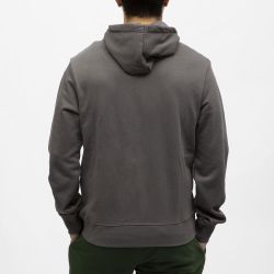 Sweat zip capuche 08gaia orange Homme HELVETICA