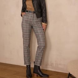 Pantalon grigio/rosso pta9cqr Femme IMPERIAL