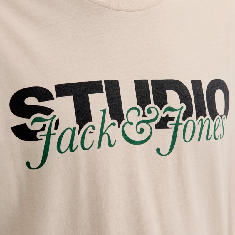 Tee shirt jjyuki moonbeam 12278495 4357 Homme JACK & JONES