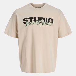 Tee shirt jjyuki moonbeam 12278495 4357 Homme JACK & JONES