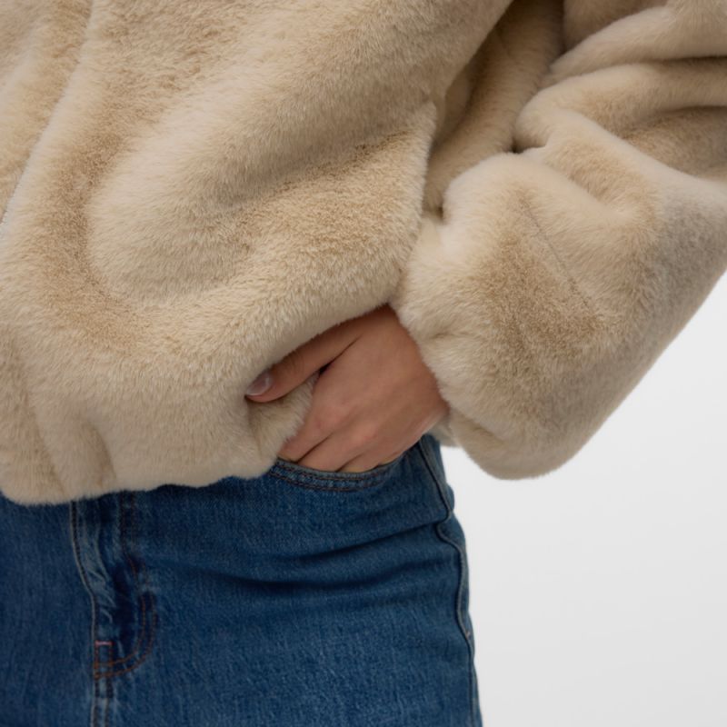 Veste vmsonjaliga oatmeal 10331291 4355 Femme VERO MODA