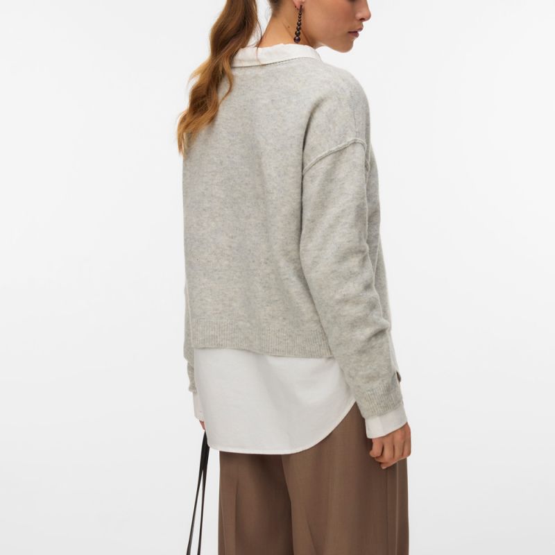 Pull vmbesti syrah 10331558 4355 Femme VERO MODA