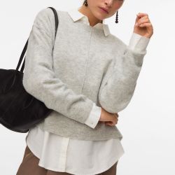 Pull vmbesti syrah 10331558 4355 Femme VERO MODA