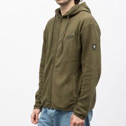 Gilet polaire a capuche jibrando Homme KAPORAL