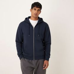 Sweat à capuche zippé coton avec poches Homme DOCKERS