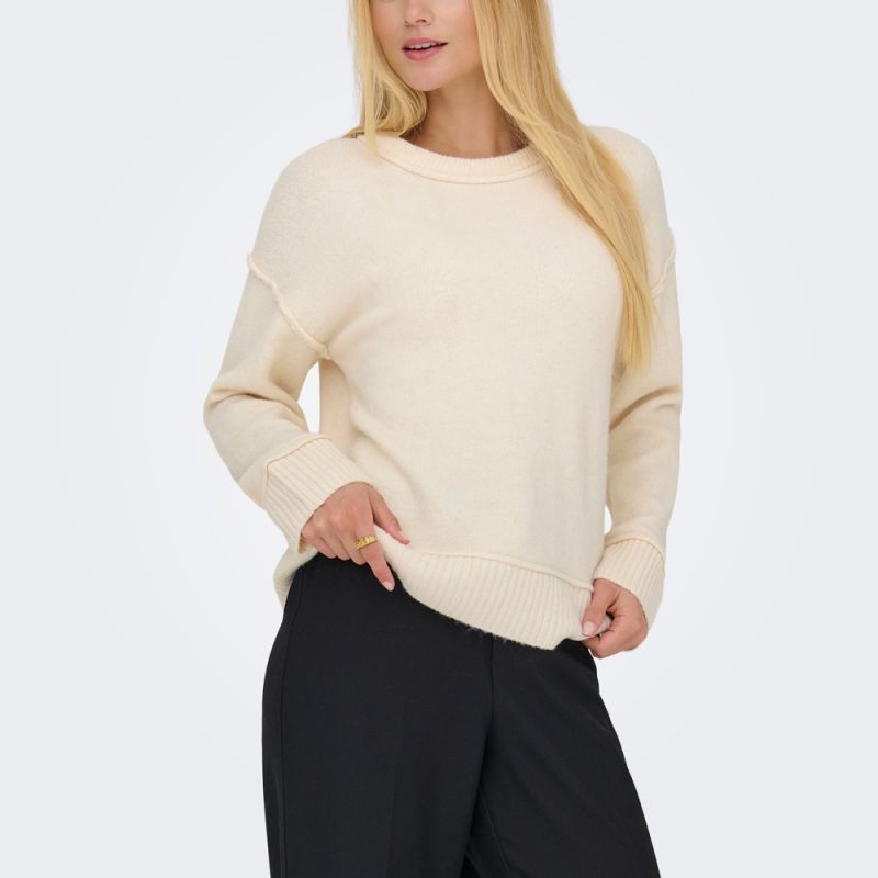 Pull onlhazel whitecap gray 15358597 4440 Femme ONLY