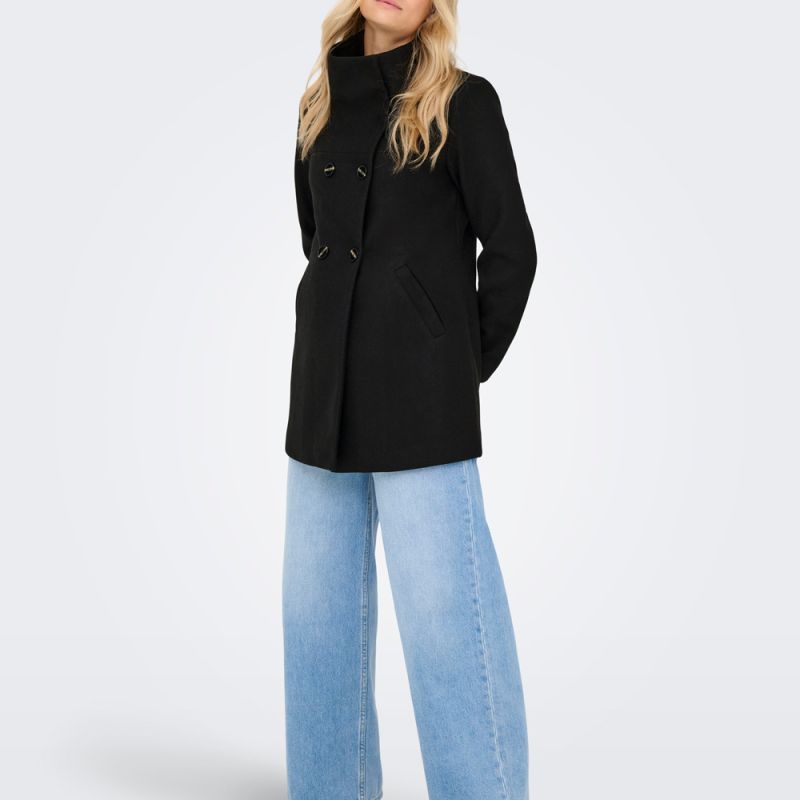 Manteau onlblake dark grey melange 15358884 4440 Femme ONLY