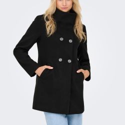 Manteau onlblake dark grey melange 15358884 4440 Femme ONLY