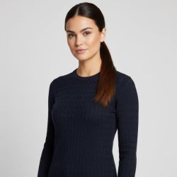 Pullcol rond torsadé 18727 Femme BILL TORNADE