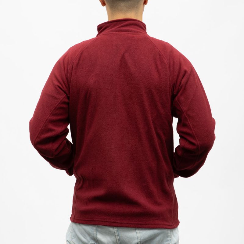 Polaire zippee black paul Homme PANAME BROTHERS