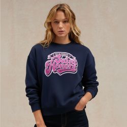 Sweat marine tonore Femme LA PETITE ETOILE
