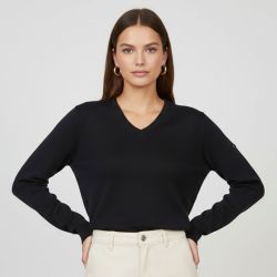 Pull col v 22250 Femme BILL TORNADE