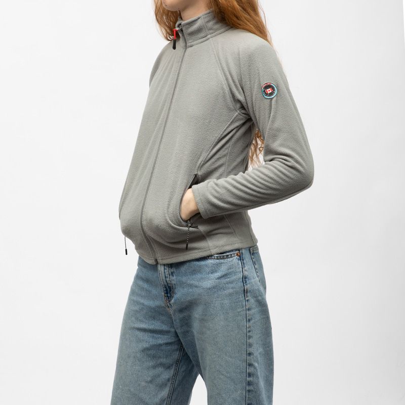 Polaire zippee taupe paula Femme PANAME BROTHERS