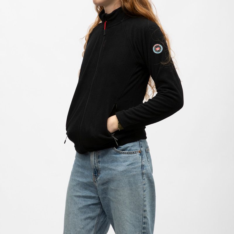 Polaire zippee taupe paula Femme PANAME BROTHERS