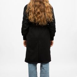 Manteau a capuche black h25destin Femme GOLD AND SILVER