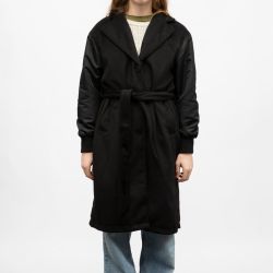 Manteau a capuche black h25destin Femme GOLD AND SILVER