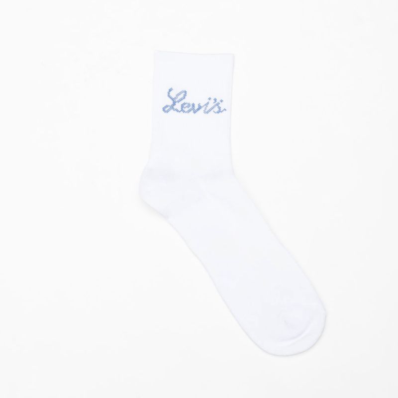 Lot 2 paires soquettes white combo saloon t39/46 701235805001803 Homme LEVI'S