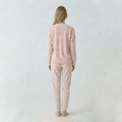 Pyjama velours logo 27163 Femme BILL TORNADE