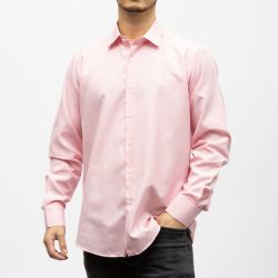 Bill00 chemise coton poly vichy / rose Homme BILL TORNADE