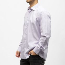 Bill00 chemise coton poly vichy / rose Homme BILL TORNADE