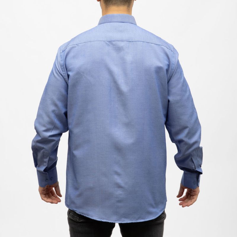 Bill00 chemise coton poly bleu azur - milleraies Homme BILL TORNADE