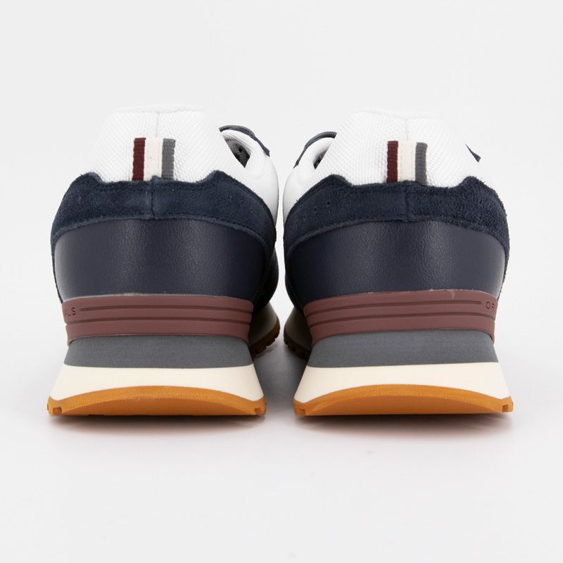 BASKET NAVY-WHITE-BURGUNDY TRAVIS MAIN 141 25AW T40/46