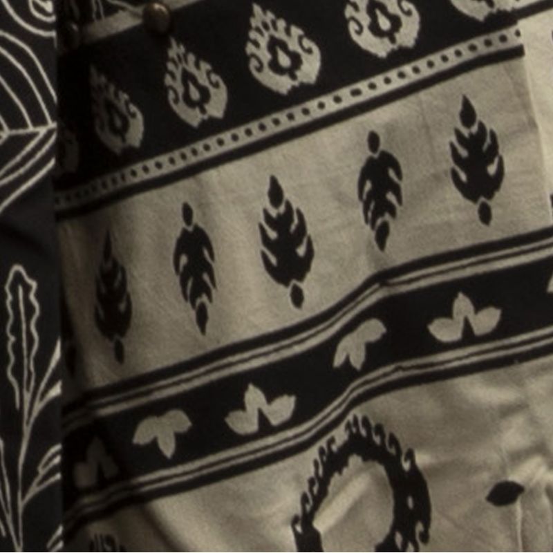 Robe vegetal noir esker Femme LES TROPEZIENNES PAR M.BELARBI