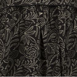 Robe vegetal noir crest Femme LES TROPEZIENNES PAR M.BELARBI