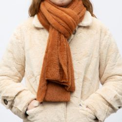 Echarpe 180x40 havane hadale Femme LES TROPEZIENNES PAR M.BELARBI