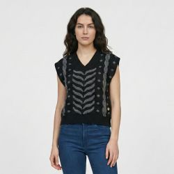 Pull sm astrakan craie Femme LES TROPEZIENNES PAR M.BELARBI