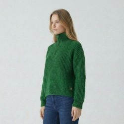Pull col camionneur emeraude cluse Femme LES TROPEZIENNES PAR M.BELARBI