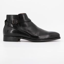 Bottine boucle prato t40/45 noir Homme BILL TORNADE