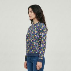 Sweat zip multico fleurs granit Femme LES TROPEZIENNES PAR M.BELARBI