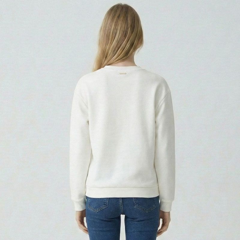 Sweat ecru mane Femme LES TROPEZIENNES PAR M.BELARBI