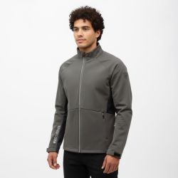 Blouson uni softshell avec zip logo blason Homme ROSSIGNOL