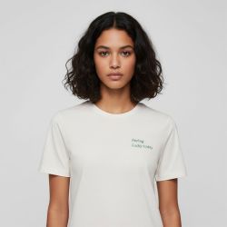 Tee shirt Texi Feeling lucky today coton Femme ONLY