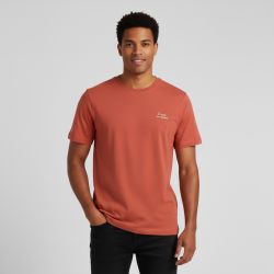 Tee shirt ornocello ginger spice coton col ras de cou Homme JACK & JONES