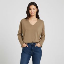 Pull Malia maille fine avec fentes Femme ONLY